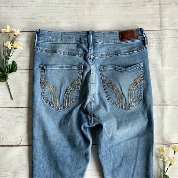Hollister High Rise Super Skinny Distressed Jean - Picture 11 of 13